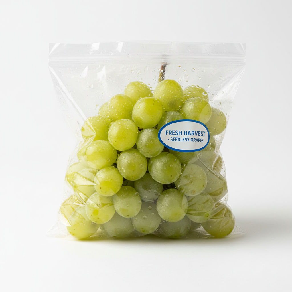 White Seedless Grapes - Bag