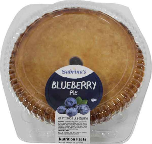 zz SABRINAS BLUEBERRY PIE 8" BAKED