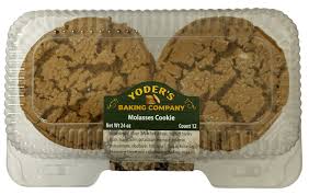 zz YODER Cookie - MOLASSES COOKIES 12CT/24OZ