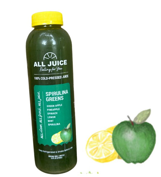 zz ALL JUICE - SPIRULINA GREENS